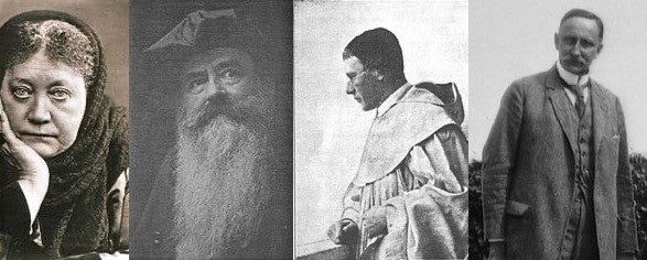 Von der Theosophie zum Nazi-Okkultismus: vier Vertreter dieser okkulten Richtung