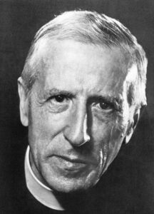 Porträt von P. Teilhard de Chardin