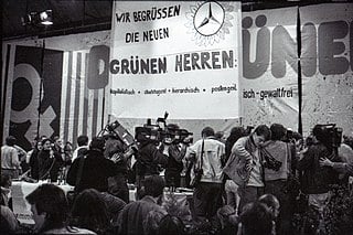 Die Grünen als die neuen Neonazis: Austritt der sog. Fundis auf der BDK Neumünster 1991