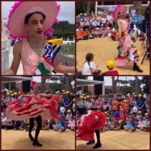 Drag Artist Carmine de Rosa auf dem Weltkindertagsfest