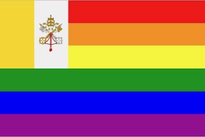 Vatikan-Erklärung zur IOC-Blasphemie: Die vatikanische Regenbogenflagge