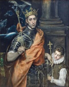 El Greco - Der heilige Ludwig, König von Frankreich