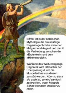 Grüne Götterdämmerung: Zerstörung der dreistahligen Regenbigenbrücke