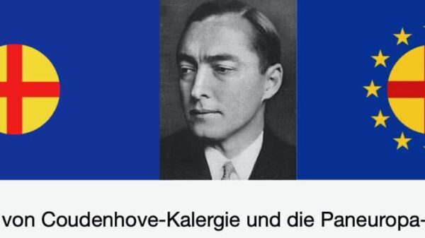 Kalergi-Plan und die Idee von Paneuropa: Richard von coudenhove-Kalergie und die Paneuropa-Flagge