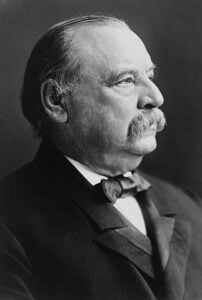 Präsident Grover Cleveland Porträtfoto von 1903
