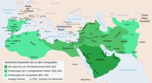 Die islamische Expansion bis 750