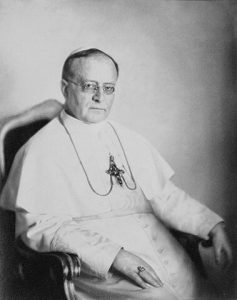 Papst Pius XI., fotografiert von Nicola Perscheid, ca. 1922